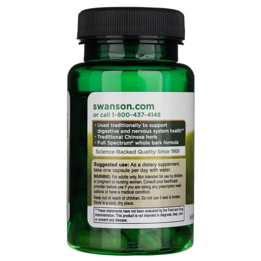 SWANSON Magnolijas miza 400 mg – 60 kapsulas