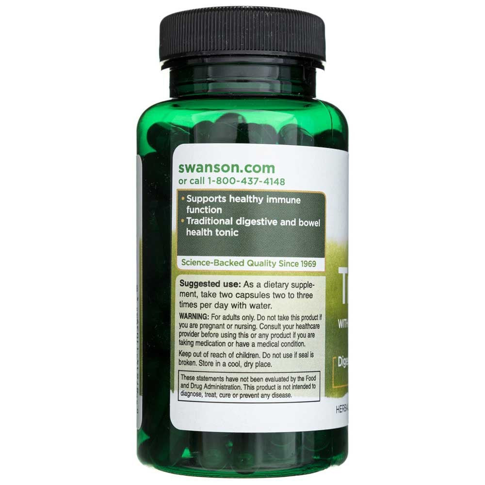 SWANSON trifala ar amlu, behatu un haradu 500 mg – 100 kapsulas