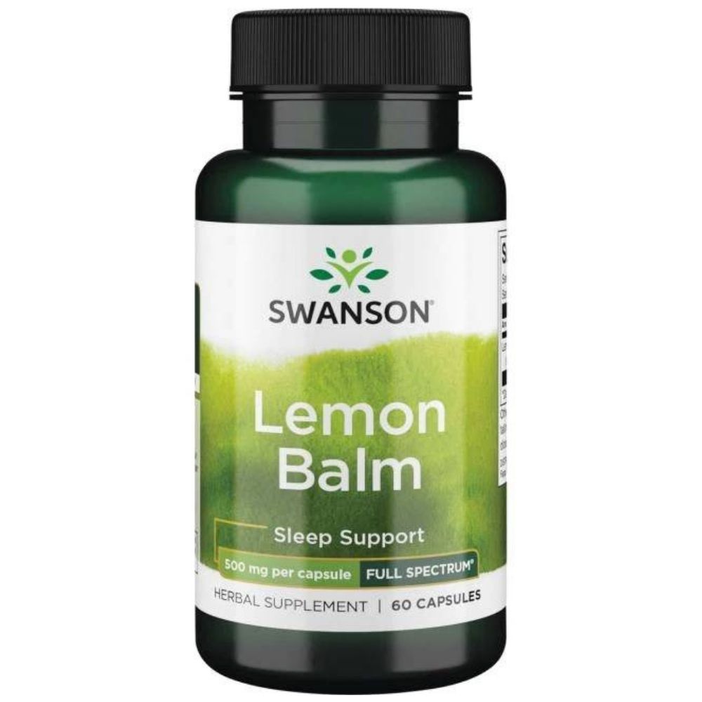 SWANSON Melisa 500 mg – 60 kapsulas