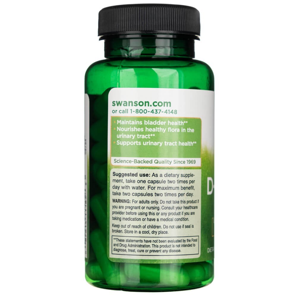 SWANSON D-mannoze 700 mg – 60 kapsulas