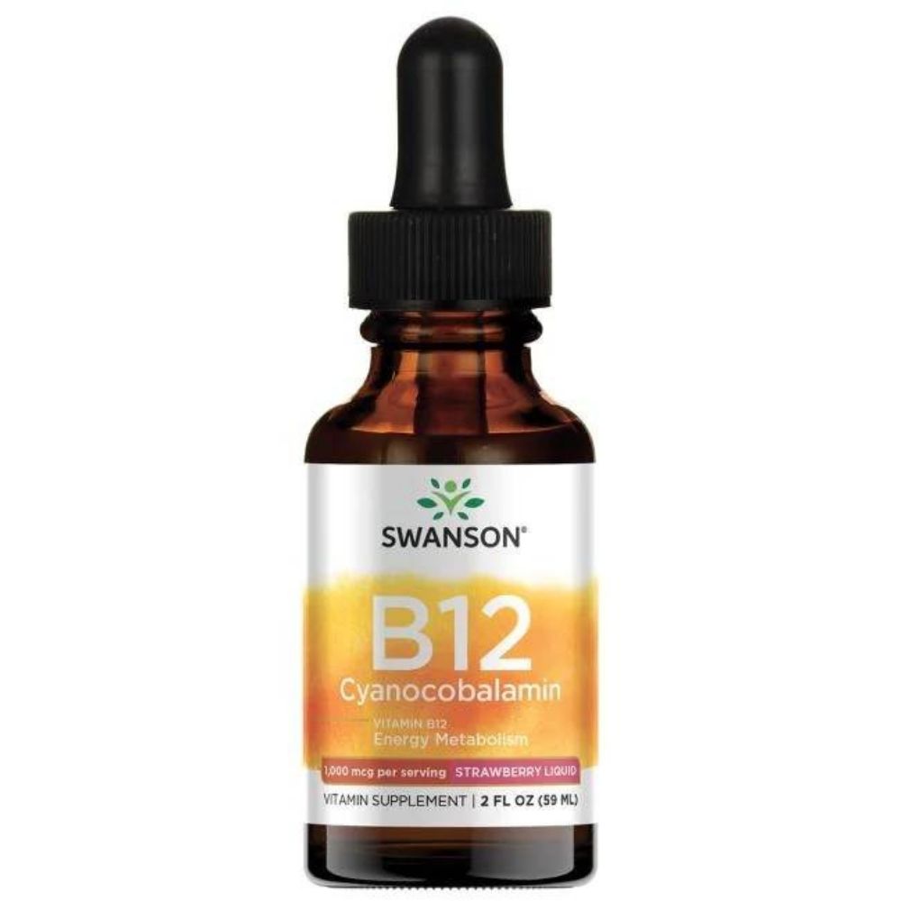 SWANSON šķidrais B12 vitamīns – 59 ml