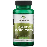 SWANSON savvaļas jamsa sakne 400 mg – 60 kapsulas