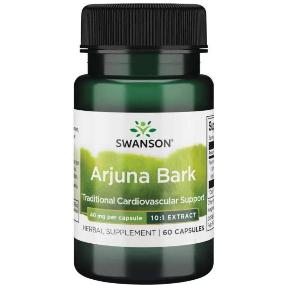 SWANSON Arjuna miza 40 mg – 60 kapsulas