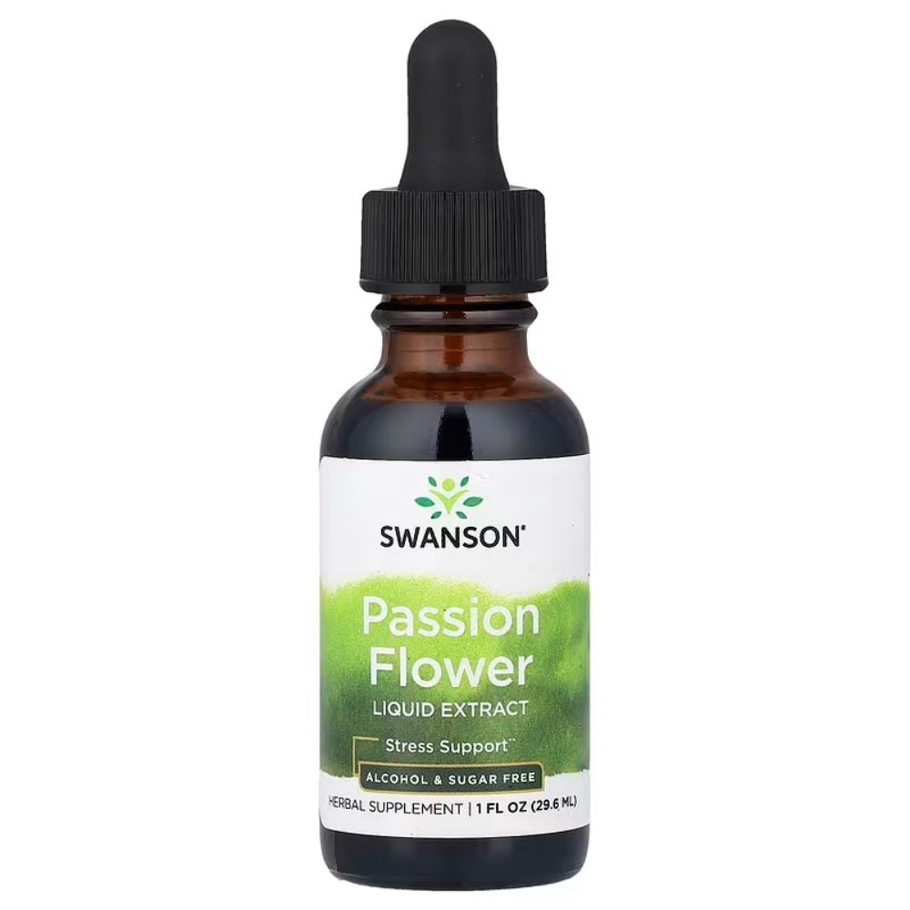 SWANSON pasifloru šķidrais ekstrakts — 29,6 ml