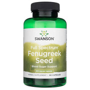 SWANSON grieķu trigonellas sēklas 610 mg – 90 kapsulas