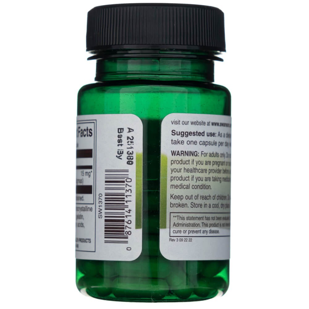 SWANSON safrāns „Whole Ground Stigmas” 15 mg – 60 kapsulas