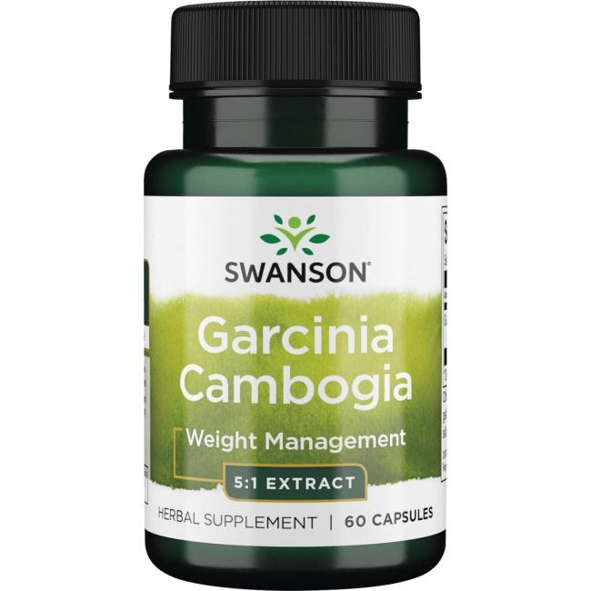 SWANSON Garcinia Cambogia ekstrakts 80 mg – 60 kapsulas