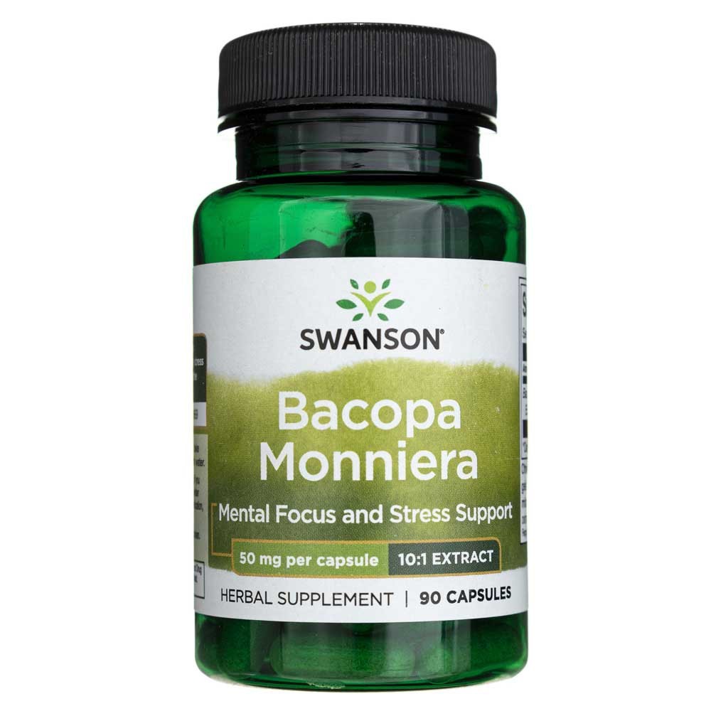 SWANSON Bakopa Monnieri 50 mg - 90 kapsulas