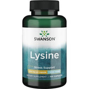 SWANSON L-lizīns 500 mg – 100 kapsulas