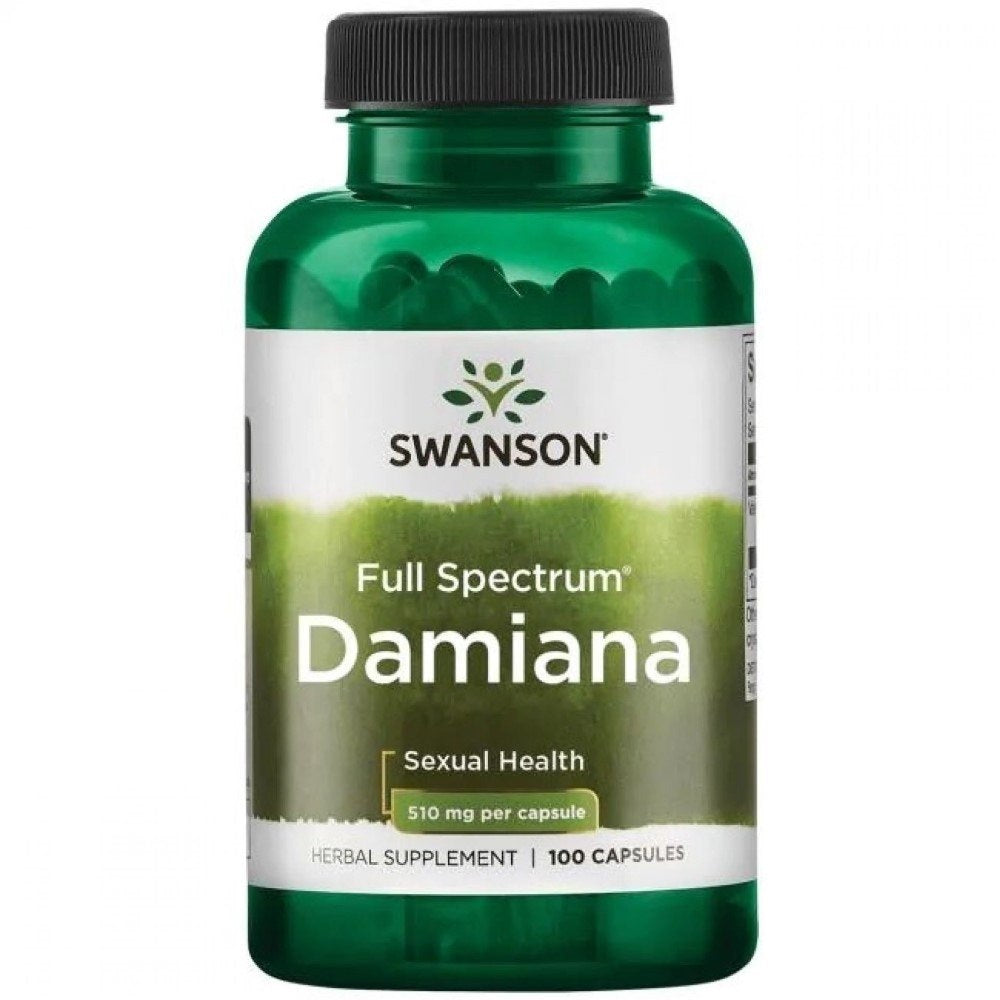 SWANSON Damiana 510 mg - 100 kapsulas