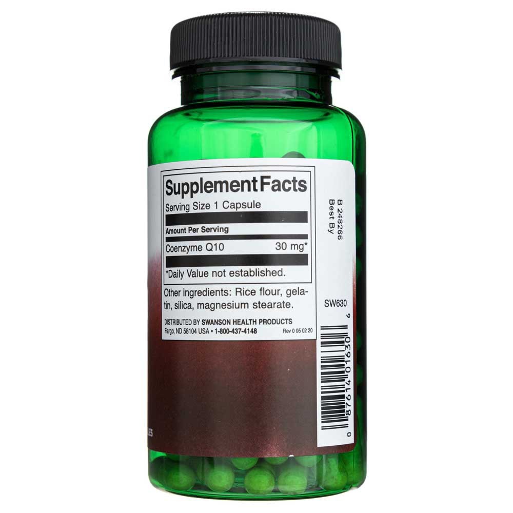 SWANSON Koferments Q10 30 mg – 120 kapsulas