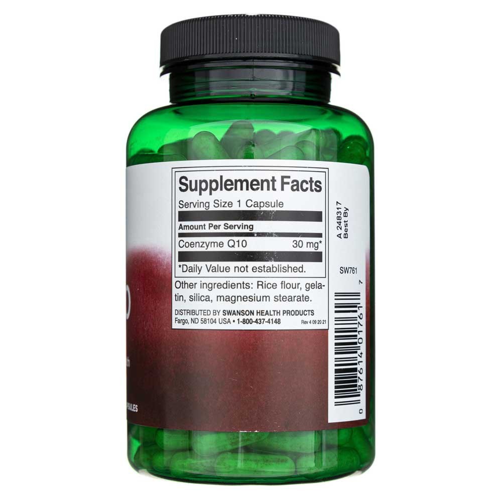 SWANSON Q10 30 mg – 240 kapsulas