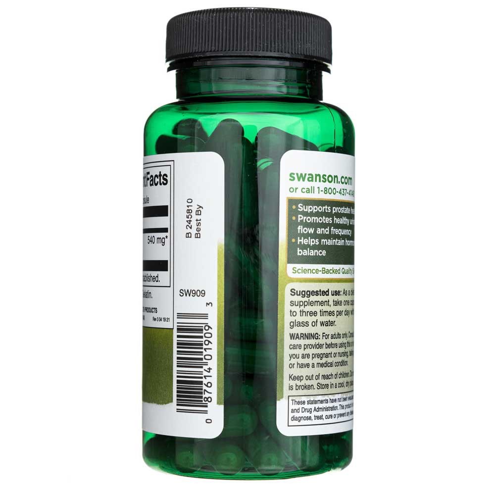 SWANSON Saw Palmetto 540 mg – 100 kapsulas