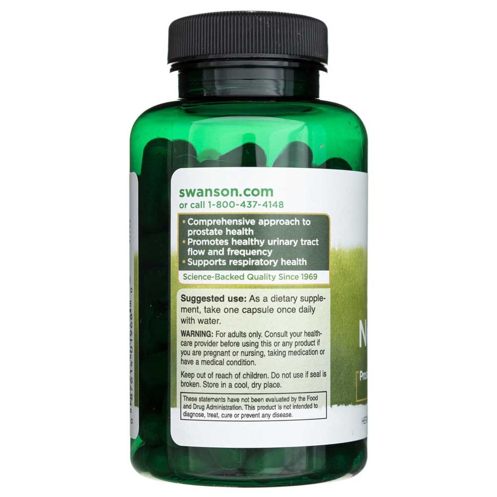 SWANSON Nātru sakne 500 mg – 100 kapsulas
