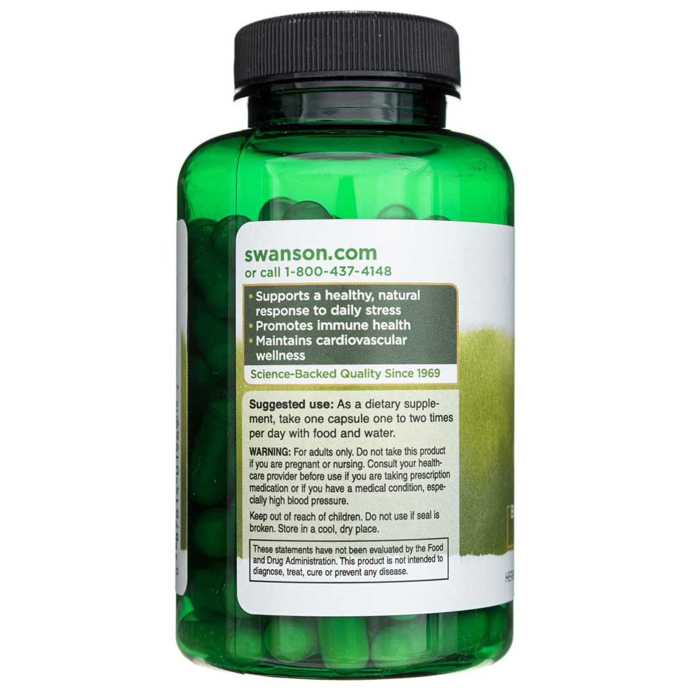 SWANSON Korejas Žeņšeņs 500 mg – 100 kapsulas