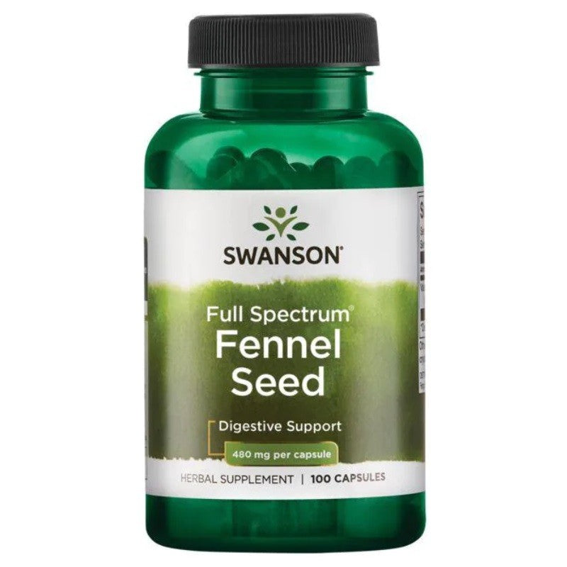 SWANSON fenheļa sēklas 480 mg – 100 kapsulas