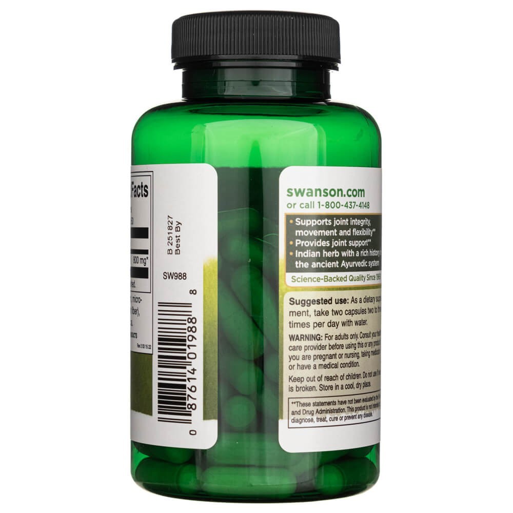 SWANSON Boswellia 400 mg - 100 kapsulas