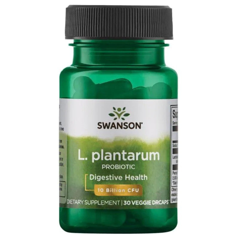 SWANSON probiotikas L. Plantarum – 30 kapsulas