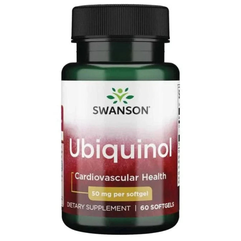 SWANSON Ubichinols 50 mg - 60 kapsulas