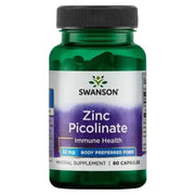 SWANSON Cinka pikolināts 22 mg – 60 kapsulas
