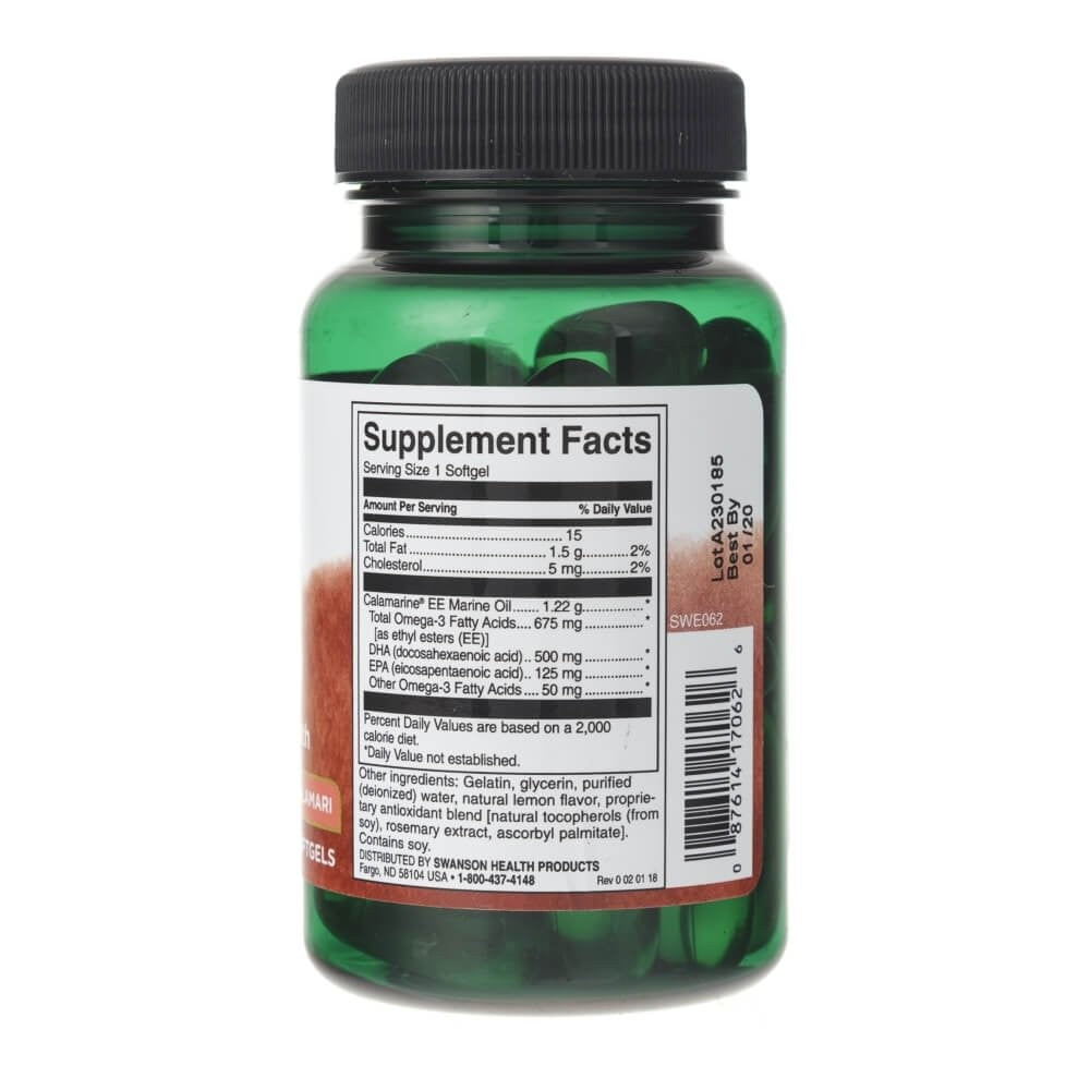 SWANSON Super DHA 500 – 30 kapsulas