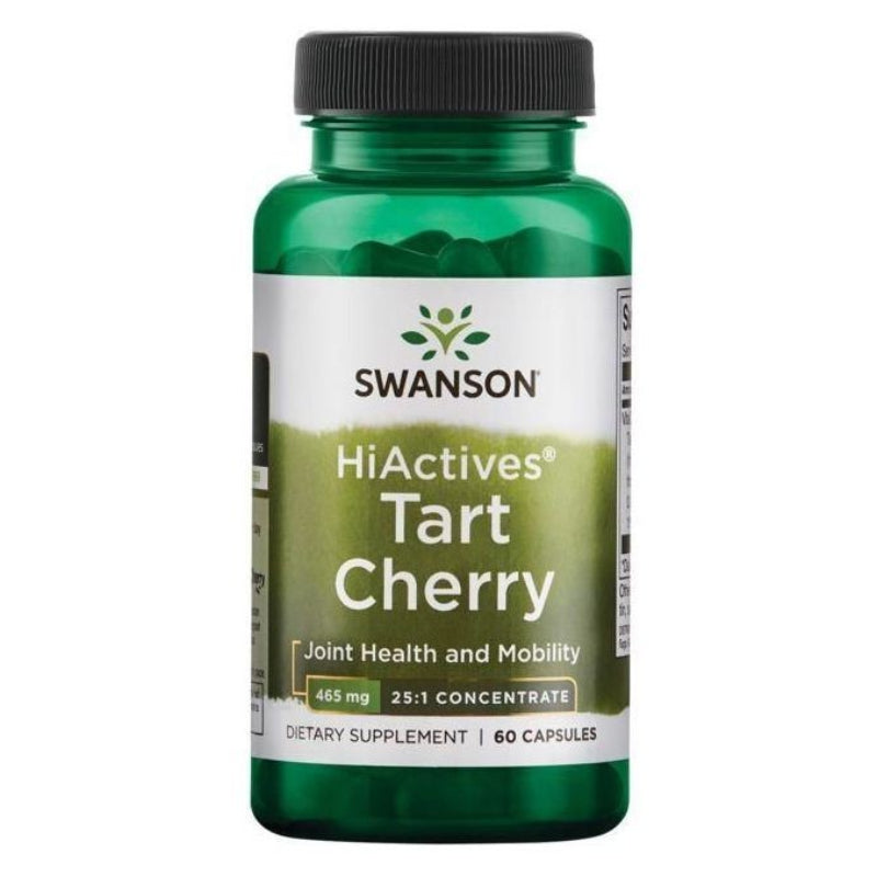 SWANSON HiActives Tart Cherry 465 mg, 60 kapsulas
