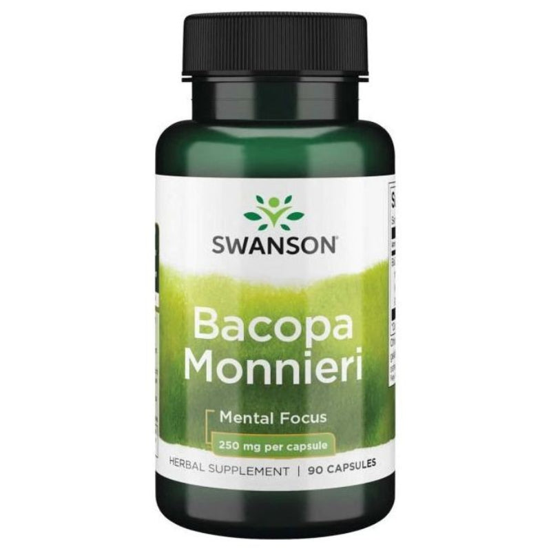 SWANSON Bacopa Monnieri ekstrakts 250 mg – 90 kapsulas
