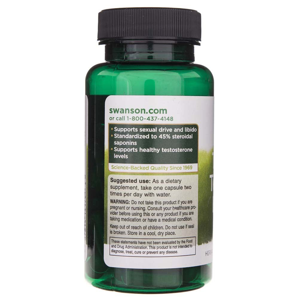 SWANSON Tribulus Terrestris 500 mg – 60 kapsulas