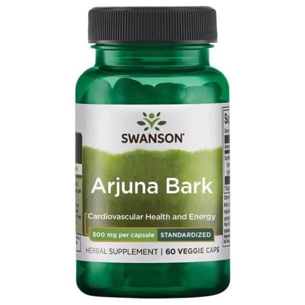 SWANSON Arjuna ekstrakts 500 mg – 60 kapsulas
