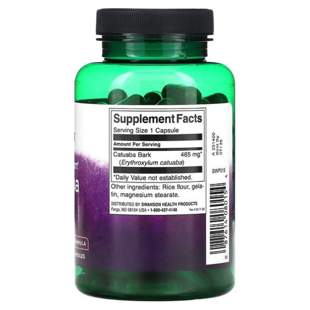 SWANSON Katuabas mizas ekstrakts 465 mg – 120 kapsulas