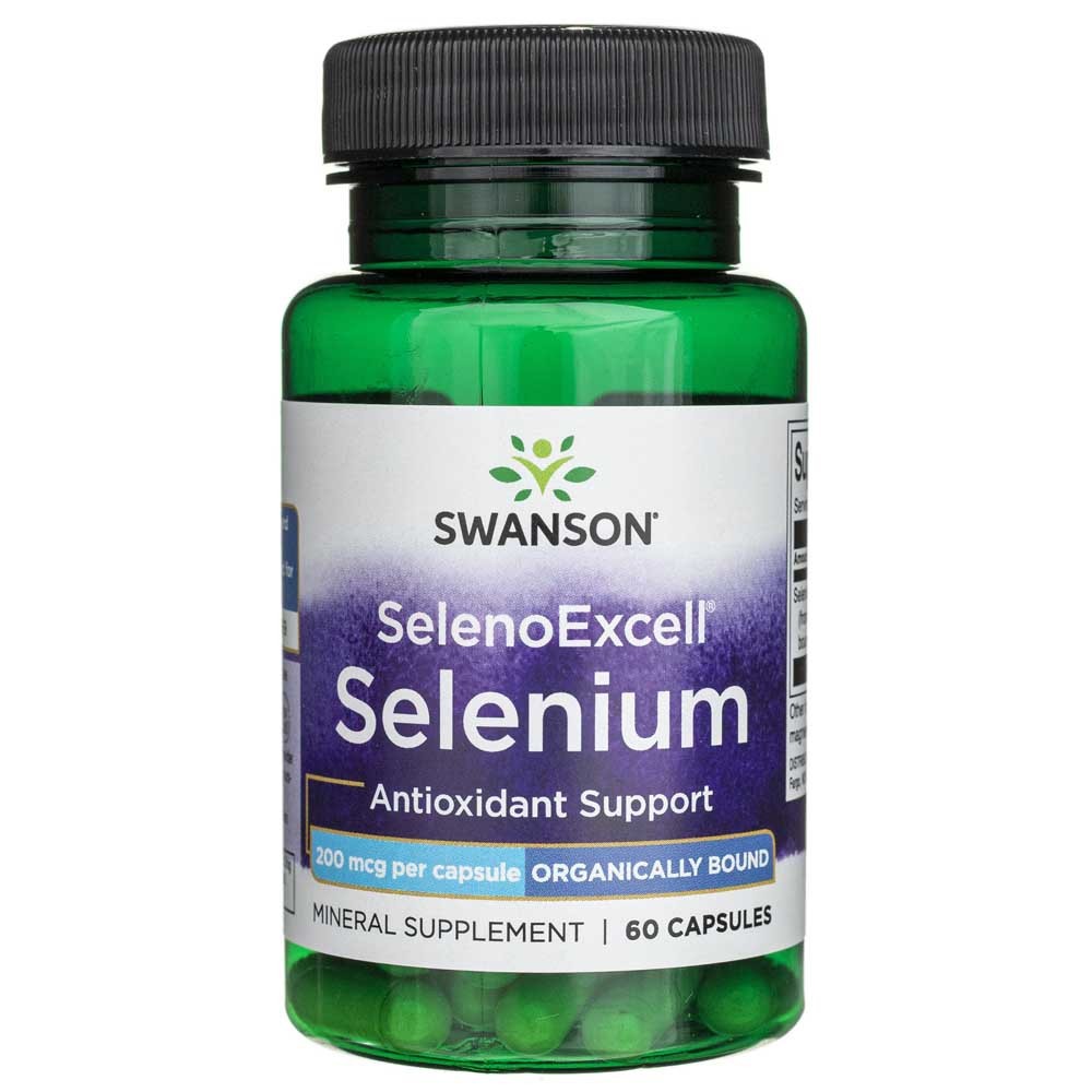 SWANSON SelenoExcell selēns 200 mkg – 60 kapsulas