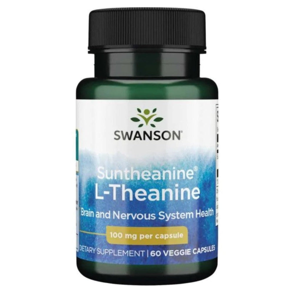 SWANSON L-teanīns Suntheanine 100 mg – 60 kapsulas