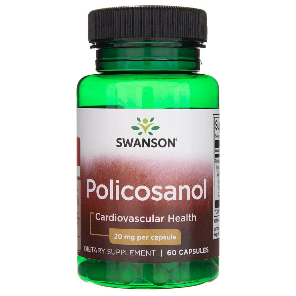 SWANSON polikozanols 20 mg – 60 kapsulas