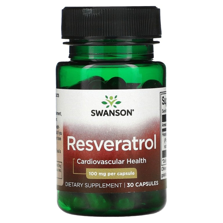 SWANSON resveratrols 100 mg – 30 kapsulas