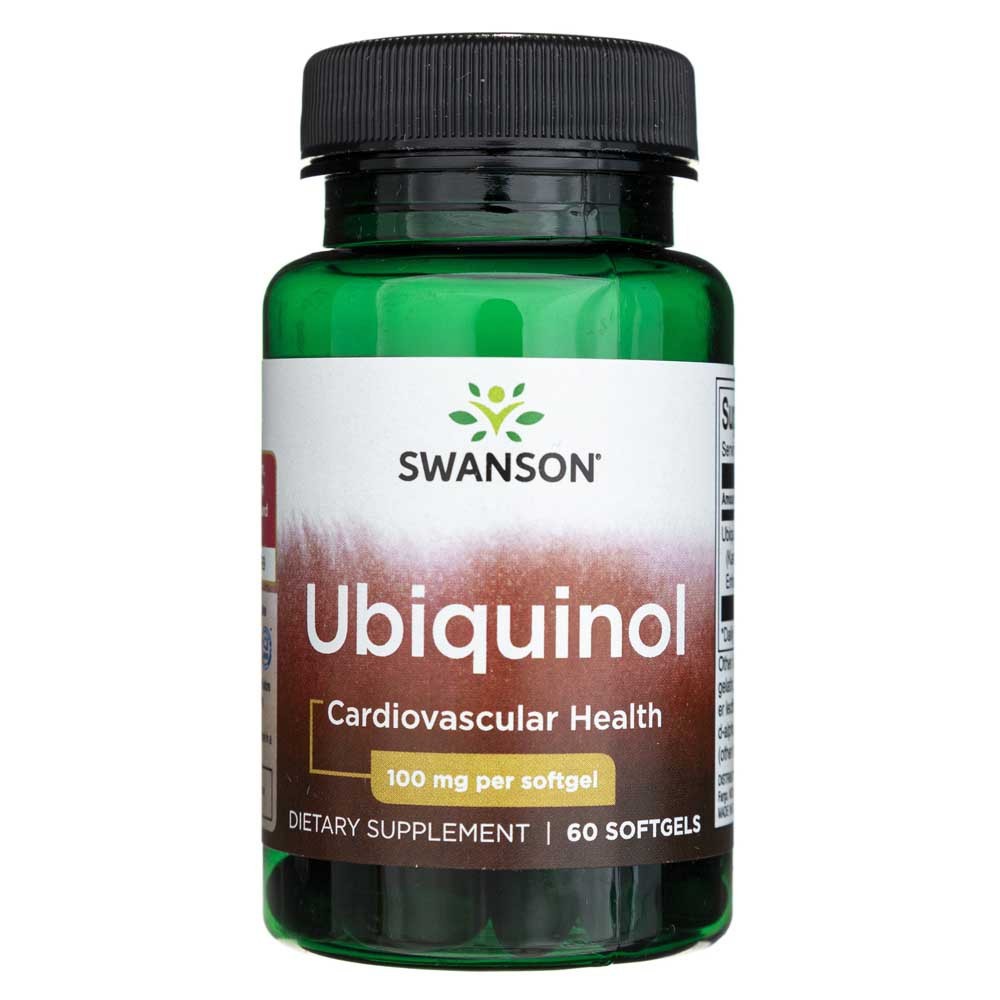 SWANSON Ubiķinols 100 mg – 60 kapsulas