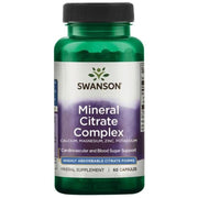 SWANSON Mineral Citrate Complex – 60 kapsulas