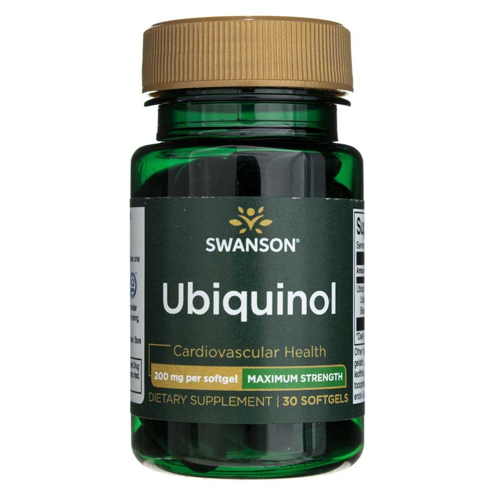 SWANSON ubihinols 200 mg – 30 kapsulas