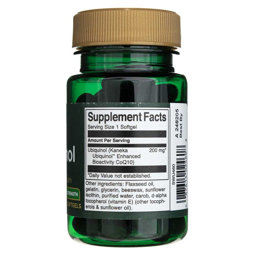 SWANSON ubihinols 200 mg – 30 kapsulas