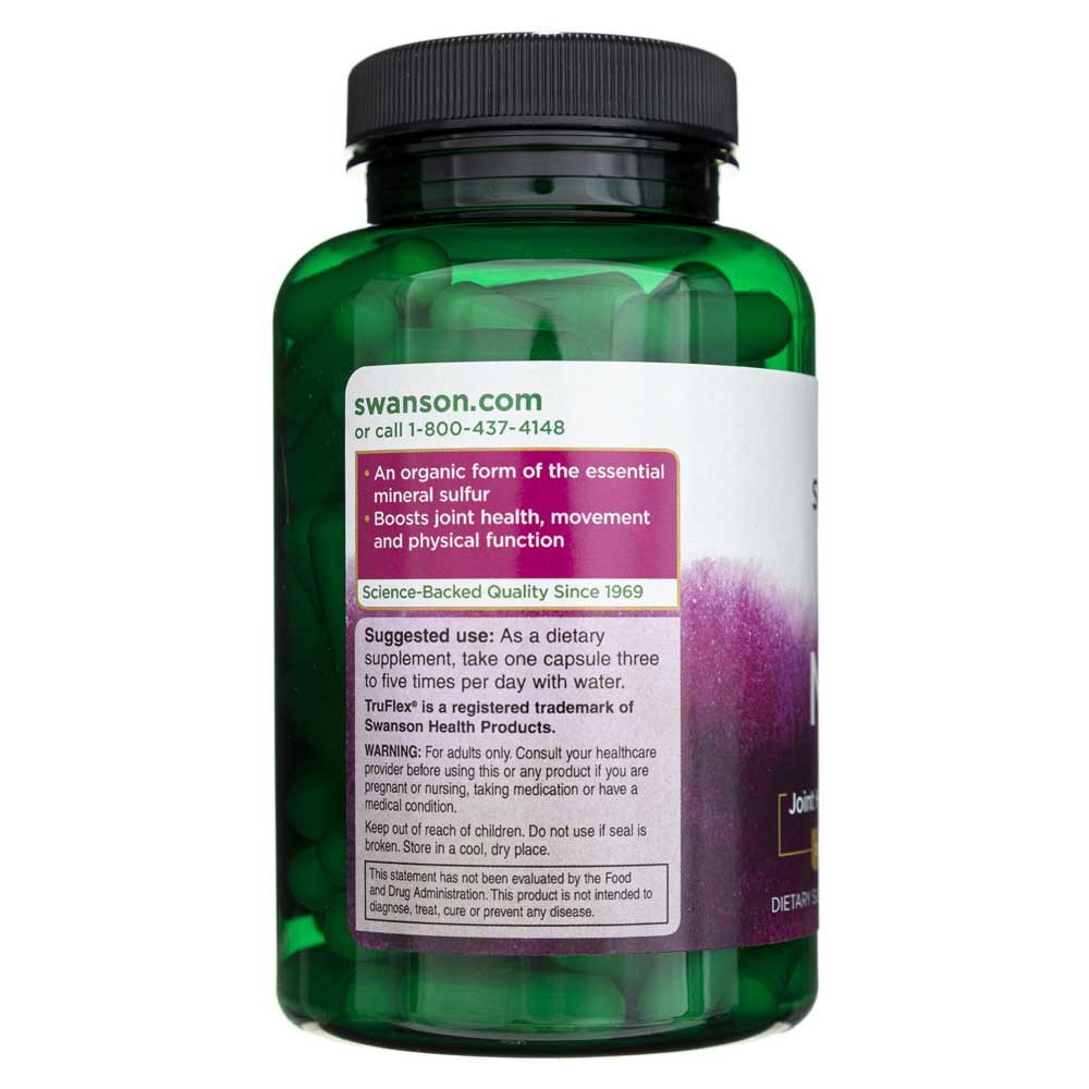 SWANSON MSM 1000 mg – 120 kapsulas