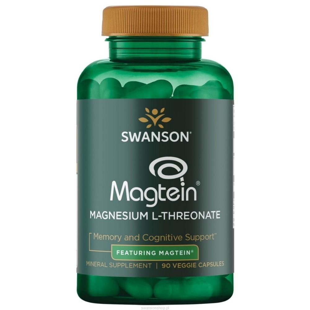 SWANSON Magtein magnija L-treonāts – 90 kapsulas