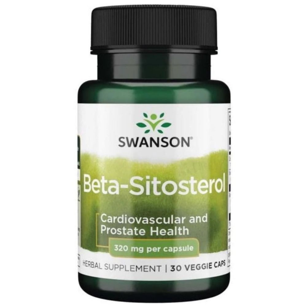 SWANSON beta-sitosterolis 320 mg – 30 kapsulu