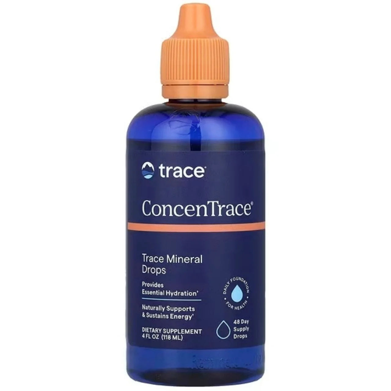 TRACE MINERALS ConcenTrace® 72+ jūras jonu minerāli – 118 ml