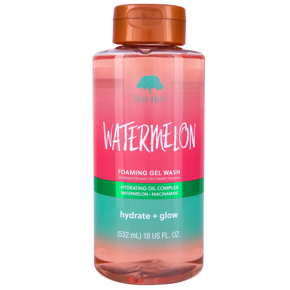 Tree Hut, arbūzų skonio, drėkinamasis dušo želė, 532 ml