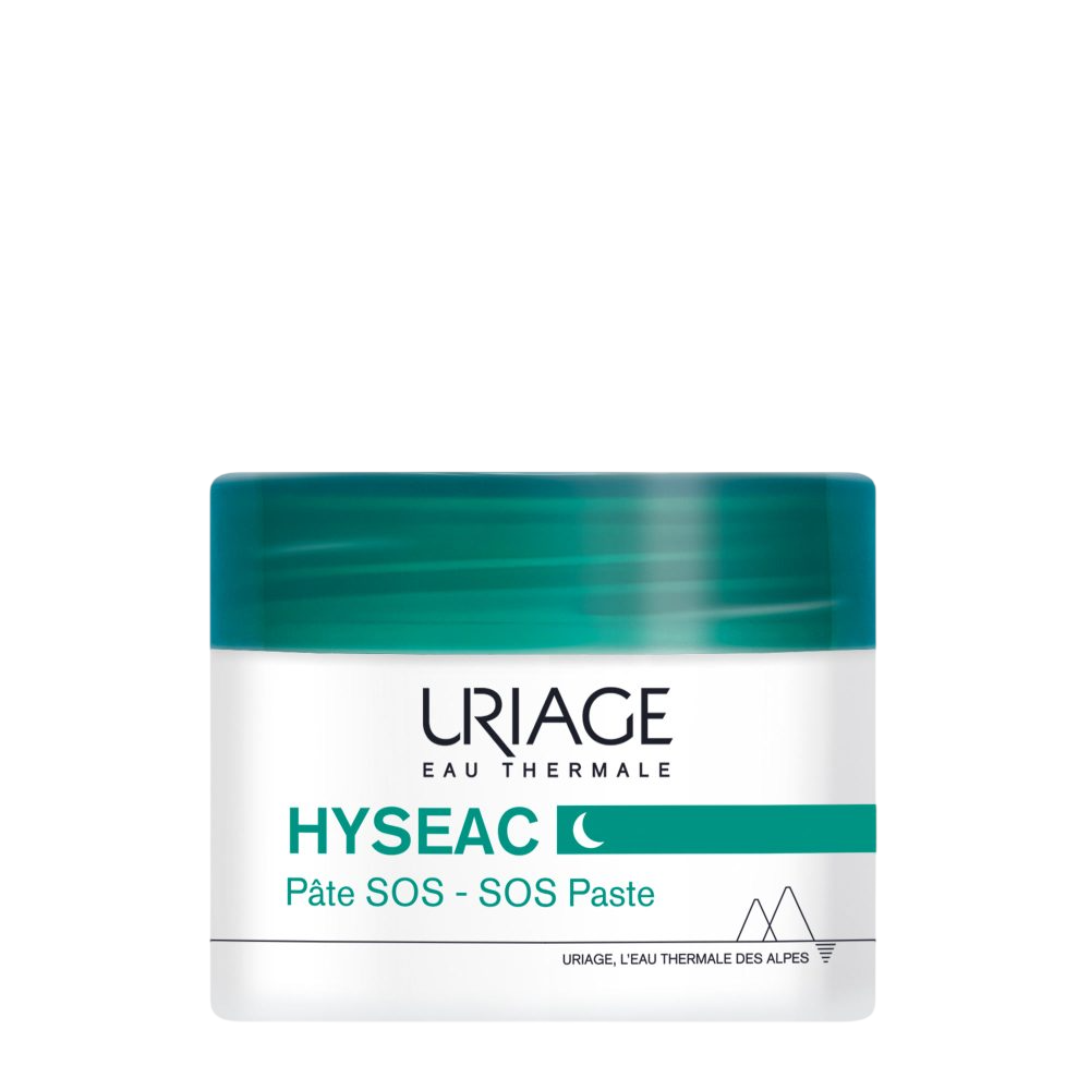 Uriage Hyseac SOS pasta, nakts, lokālas iedarbības krēms pret pūtītēm, sejai, 15 g