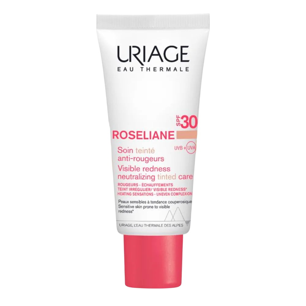 Uriage Roseliane CC krēms pret apsārtumu, vidēji sedzošs, SPF 30, 40 ml