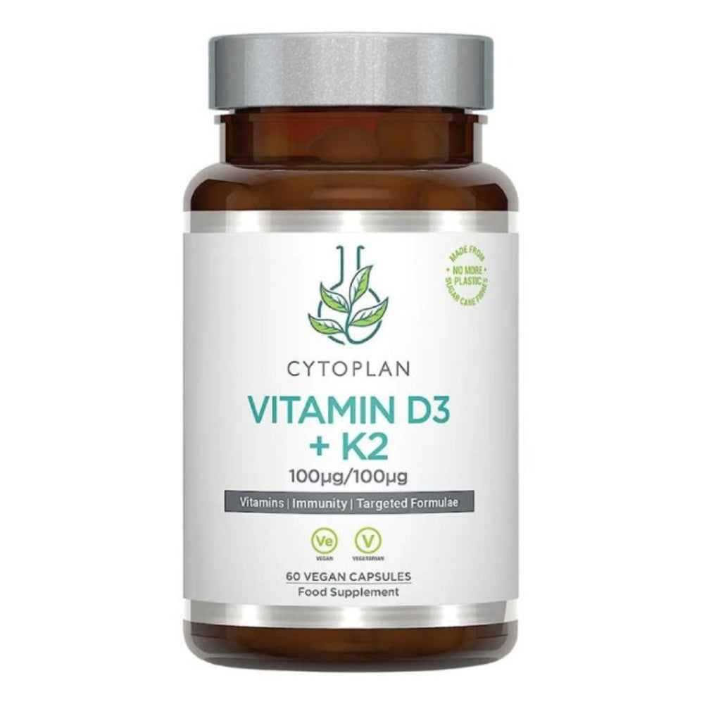 CYTOPLAN D3 + K2 vitamīns – 60 kapsulas